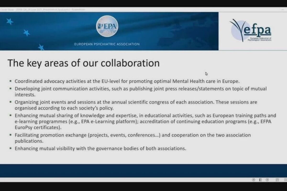 Триває Генеральна асамблея EFPA