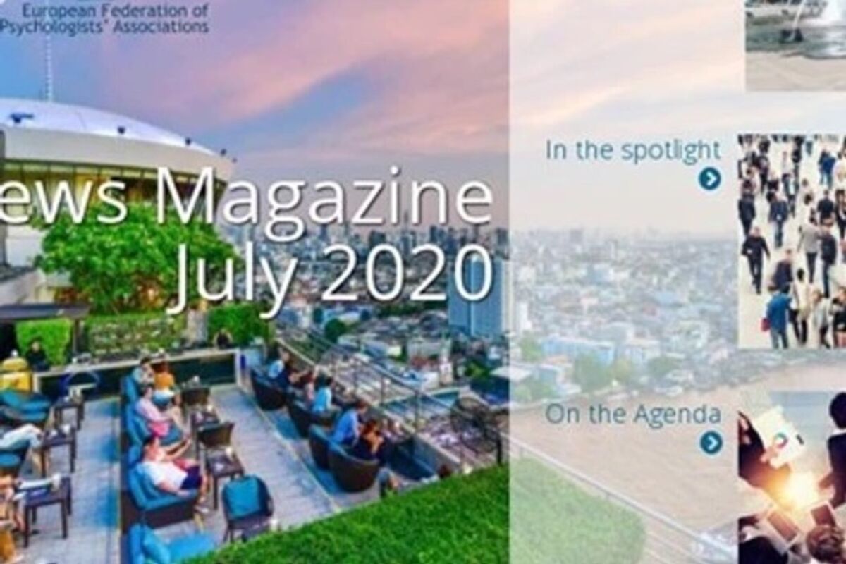 Свіжий випуск журналу Європейської Федерації Психологічних Асоціацій